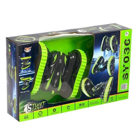 Машина перевертыш - трюковая на гусенице Stunt Car 360° на Р/У 2.4GHz