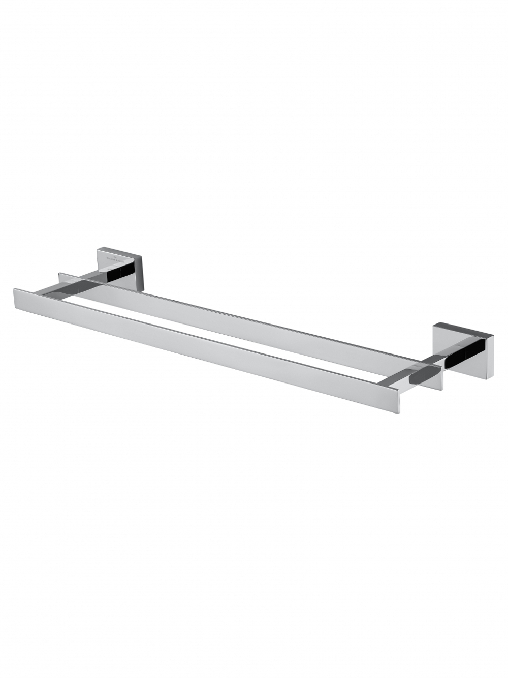 Полотенцедержатель двойной WONZON & WOGHAND FLAT, Хром (WW-9711-45CM)