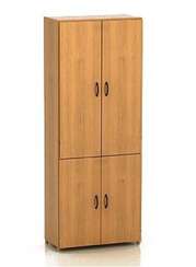 КФ21 Шкаф высокий Фея 740х390х2002 ШФ14+ДФ12*2+ДФ13*2