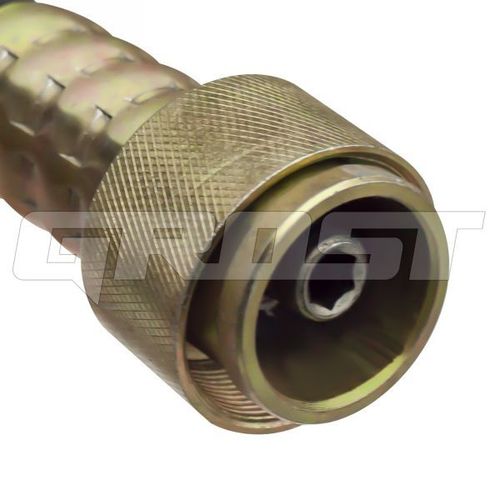 Гибкий вал с вибронаконечником GROST VGV 2/35 - [35 мм / 2 м / резьбовое крепление]