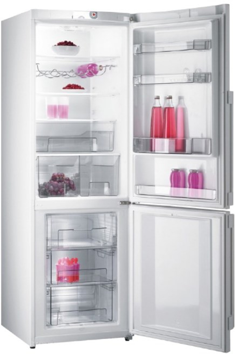Отдельностоящий двухкамерный холодильник Gorenje NRK 65 SYW