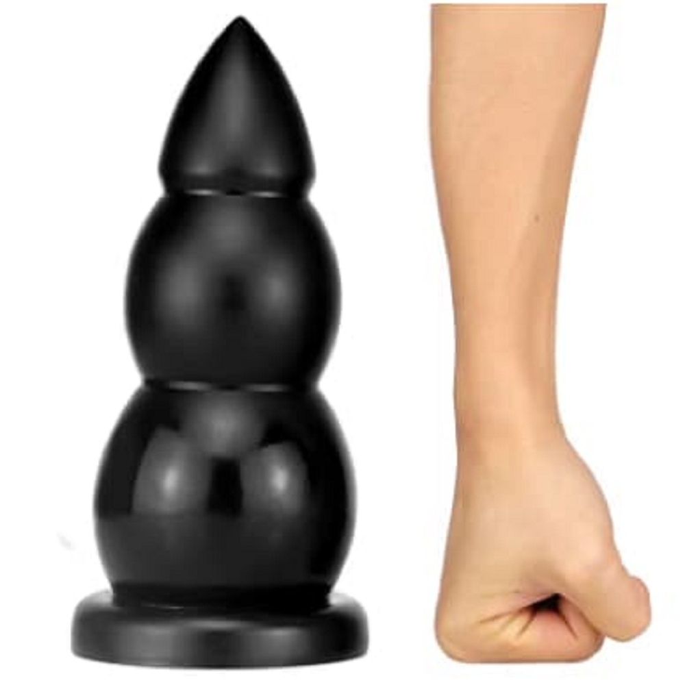 Анальная втулка большая Raketa Max черная 26 см