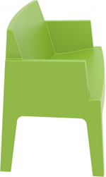 Диван пластиковый двухместный Siesta Contract Box Sofa, зеленый