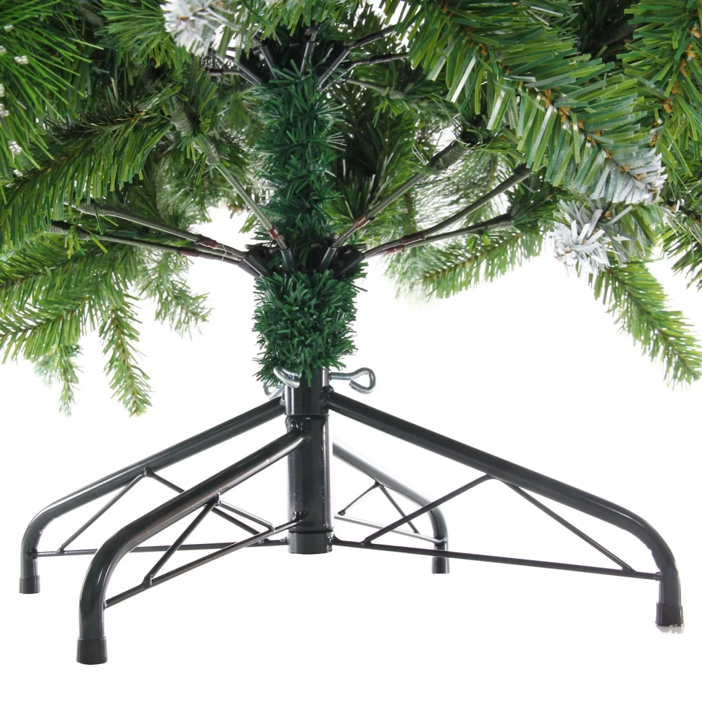 Елка «Хрустальная роса» 210 см, ПВХ+Леска (1000 веток)