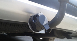 Фаркоп Mitsubishi Outlander 2012-2022, условно-съемный,(без электрики) Трейлер.7140