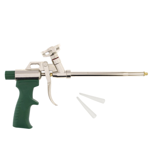 Пистолет д/пены  ДЛЯ ДЕЛА 26  усилен.,латунное сопло, тефлоновый шток, 2-х камерн.ствол. На подвесе