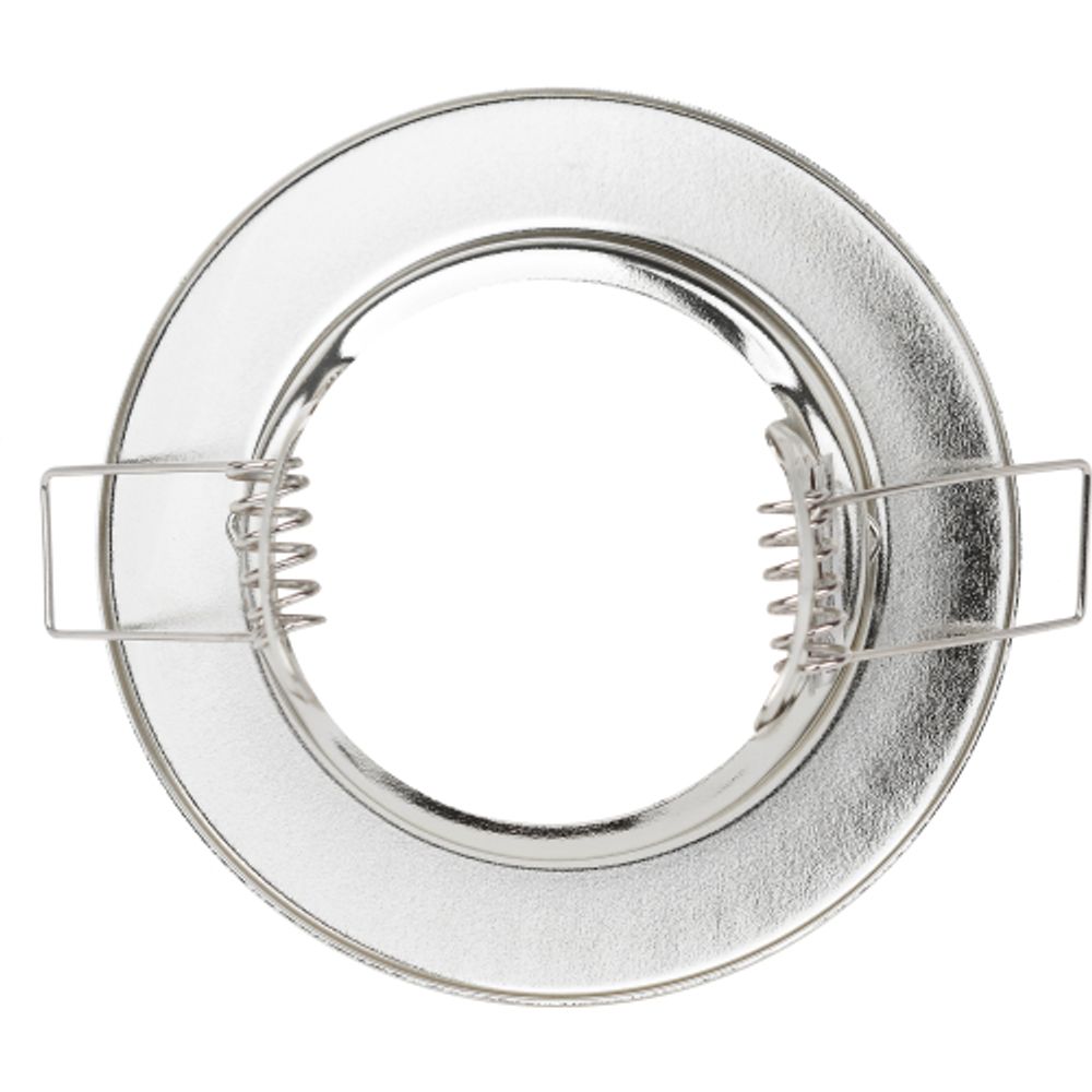 Светильник встраиваемый штампованный ЭРА ST1 CH под лампу MR16 GU5.3 хром | Штампованные встраиваемые светильники