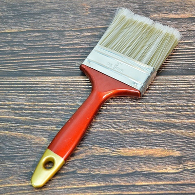 Кисть малярная плоская 75мм 3" искусственная щетина, пластик