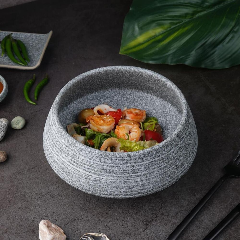 Салатник 1100 мл d 20,2 см h9,5 см Stone Untouched Taiga P.L. Proff Cuisine [1]