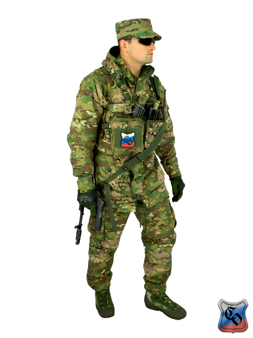 Подсумок SSO ОРГАНАЙЗЕР MOLLE. Сумка под карту и органайзер. Мультикам