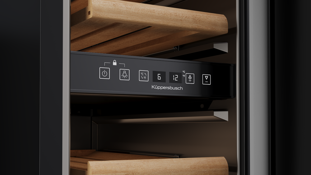 Встраиваемый винный шкаф Kuppersbusch FWKU 1531.0 S