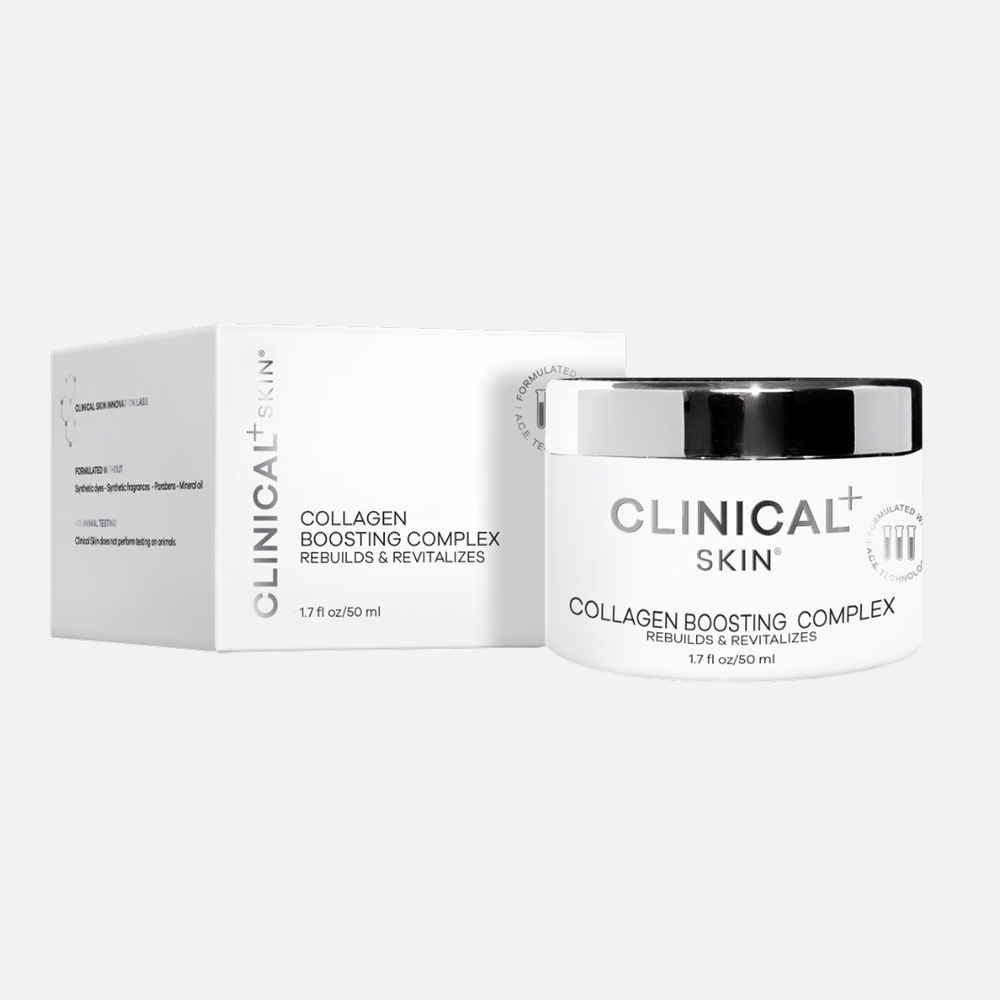 ДЕФЕКТ УПАКОВКИ: КЛИНИЧЕСКАЯ КОЖА Укрепляющий гель-крем CLINICAL SKIN Collagen Boosting Complex, 50 мл
