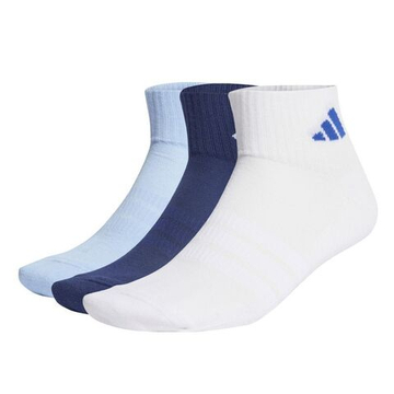Теннисные носки Adidas Cushioned Essential Ankle 3P - navy/white/blue