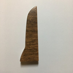 Заглушка правая к плинтусу "LIDER-75" 750 Дуб сельский