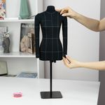 Комплект рук к масштабному манекену Бетти, цвет чёрный