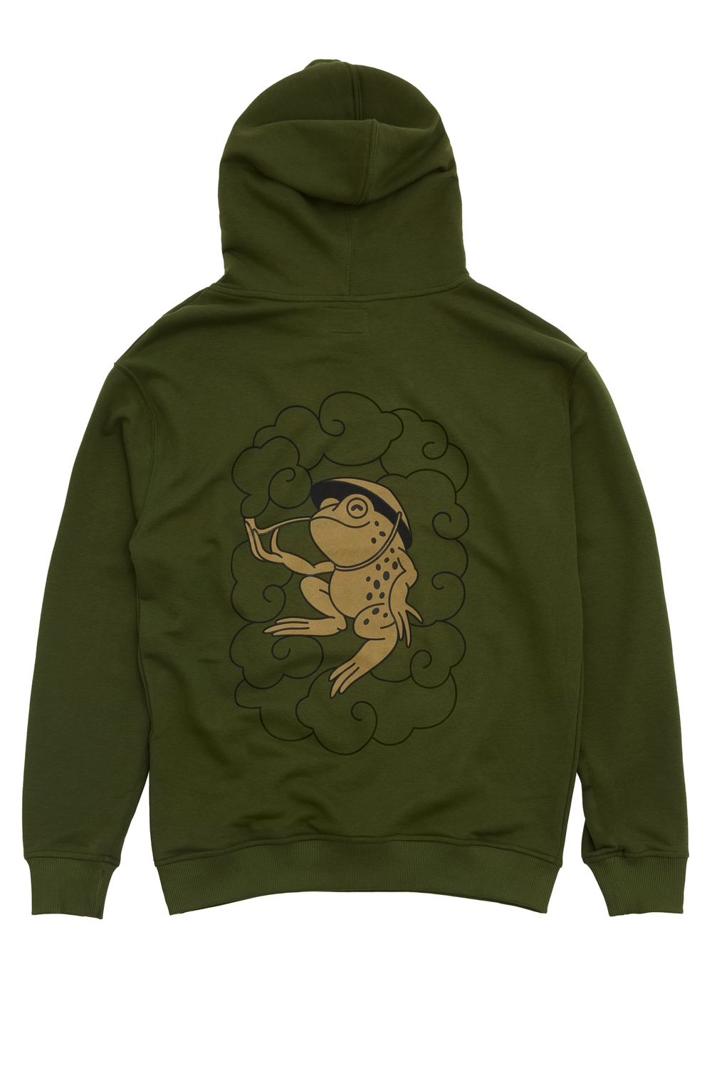 Худи Kaeru Хаки