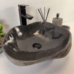 Раковина из речного камня RS-65391 43*39*15 0861