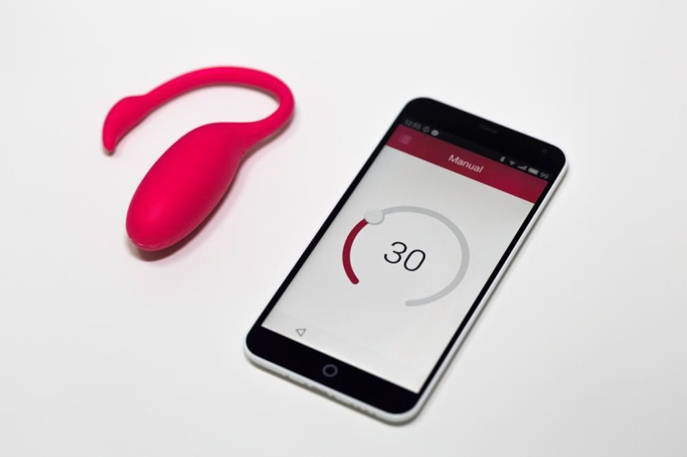 Вагинальный вибратор Magic Motion Flamingo, смартфон, 7,5 см