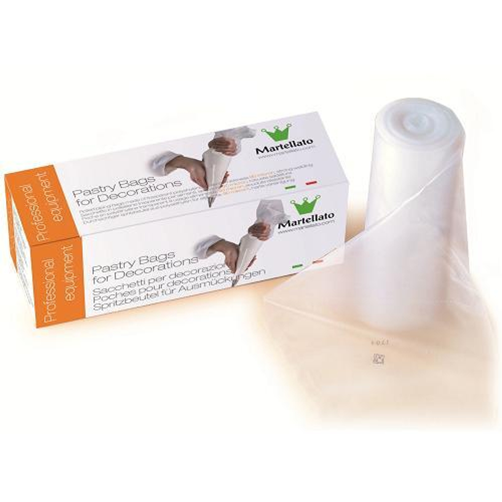 Мешки Кондитерские Полиэтиленовые 30Х18См (100Шт В Рулоне), 90 Мкм, Одноразовые Rollh30