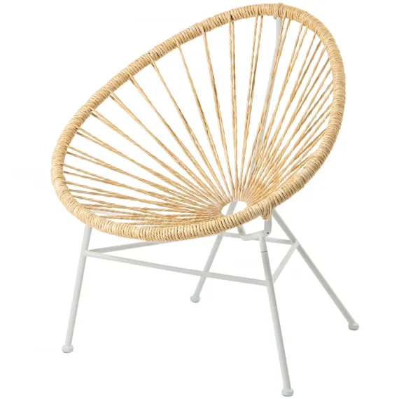 Плетеное кресло Acapulco бежевое