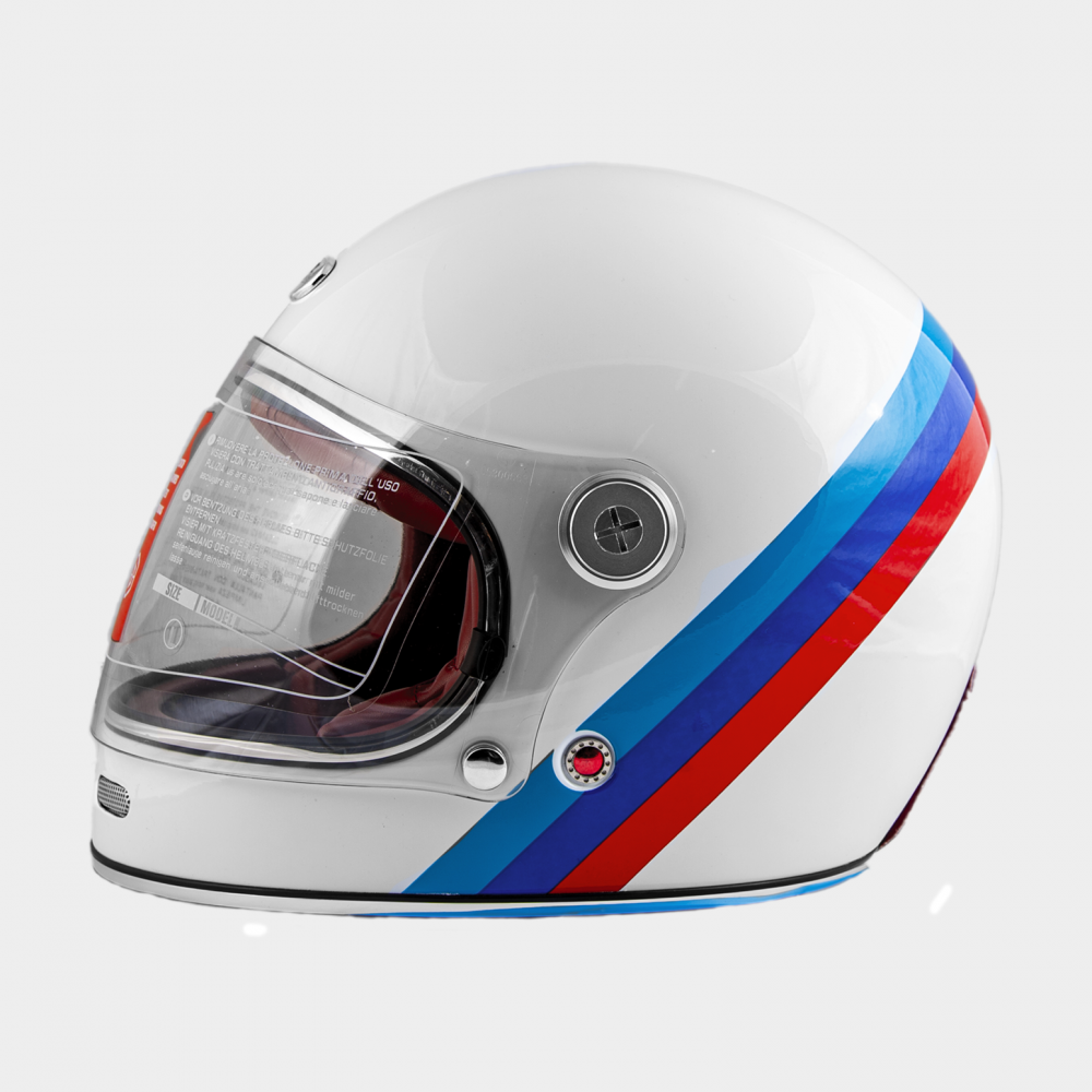 интеграл BEON Vintage F1 White/Red/Blue