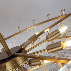 Люстра Cloyd PARSIFAL-A C9 / Ø60 см - латунь (арт.11076)