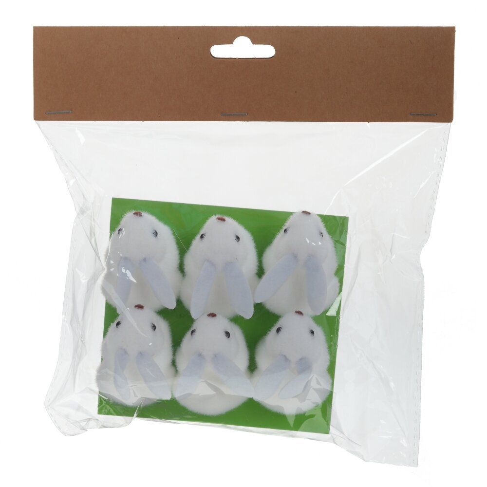 GAEM Набор из 6-ти фигурок декоративных "Заяц" (3*4,5*4,5), L13 W12 H4 см, 2в.