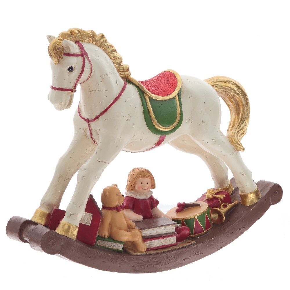 GAEM Фигурка декоративная "Лошадка-качалка", L49 W12 H40 см
