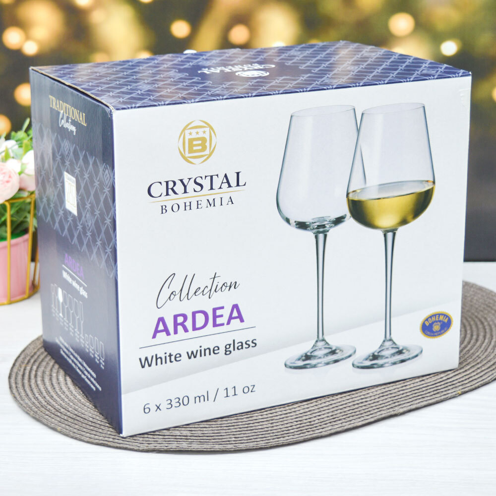 Набор бокалов для белого вина "Ardea" 6шт 330мл