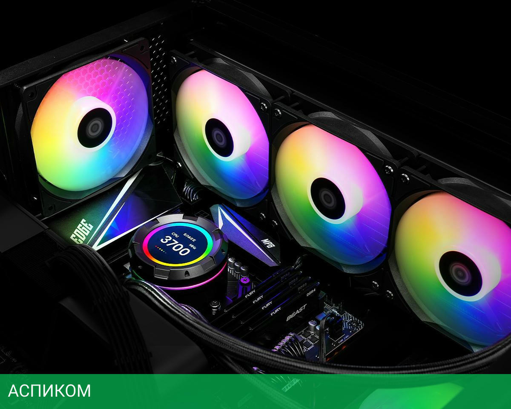 Система жидкостного охлаждения для процессора ID-Cooling SL360 XE