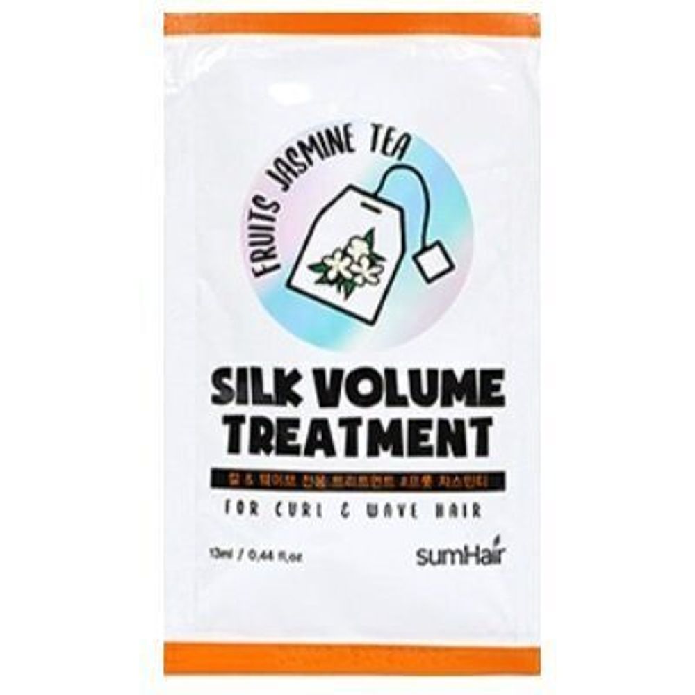 Бальзам для объема волос МИНИ SUMHAIR Silk Volume Treatment Fruit Jasmine Tea 13 мл