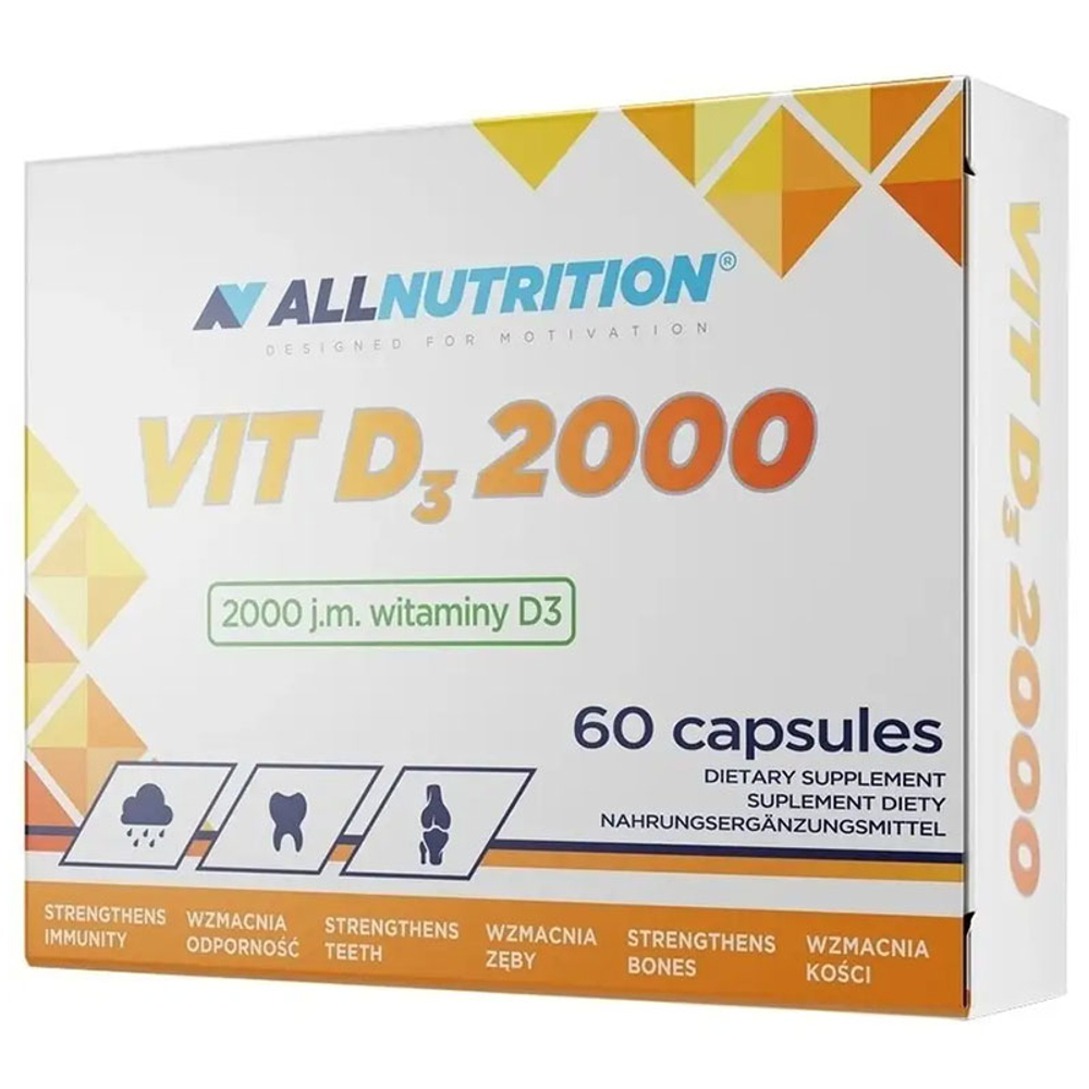 AllNutrition Vitamin D-3 2000 (60 капс.)