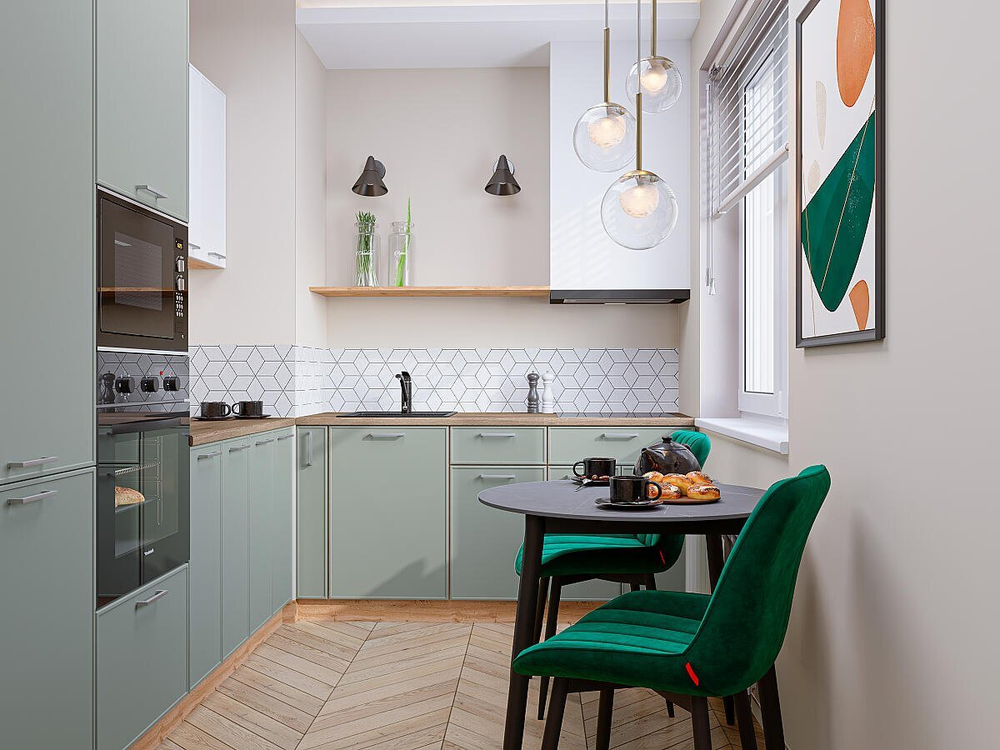 Квадро-02 Белый/Аквамарин