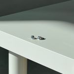 Серьги Crystal Square с голубым топазом