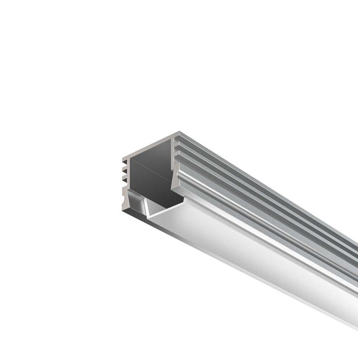 Алюминиевый профиль накладной 16x12 (Серебро, 2 м), ALM-005-S-2M Maytoni Led Strip 631012