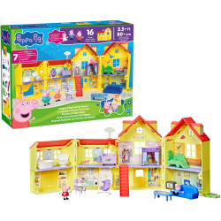 Hasbro Świnka Peppa - Большой семейный дом Пеппы + 3 фигурки G0508