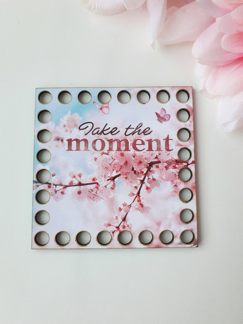 Квадрат 10 см, рисунок Take the moment