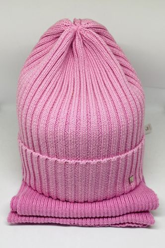 Комплект женский шапка и шарф