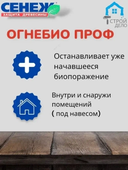 Сенеж Строительный антисептик Водооталкивающий 23 кг 23 л