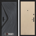 Входная дверь Лабиринт LEOLAB - 05 Венге светлый