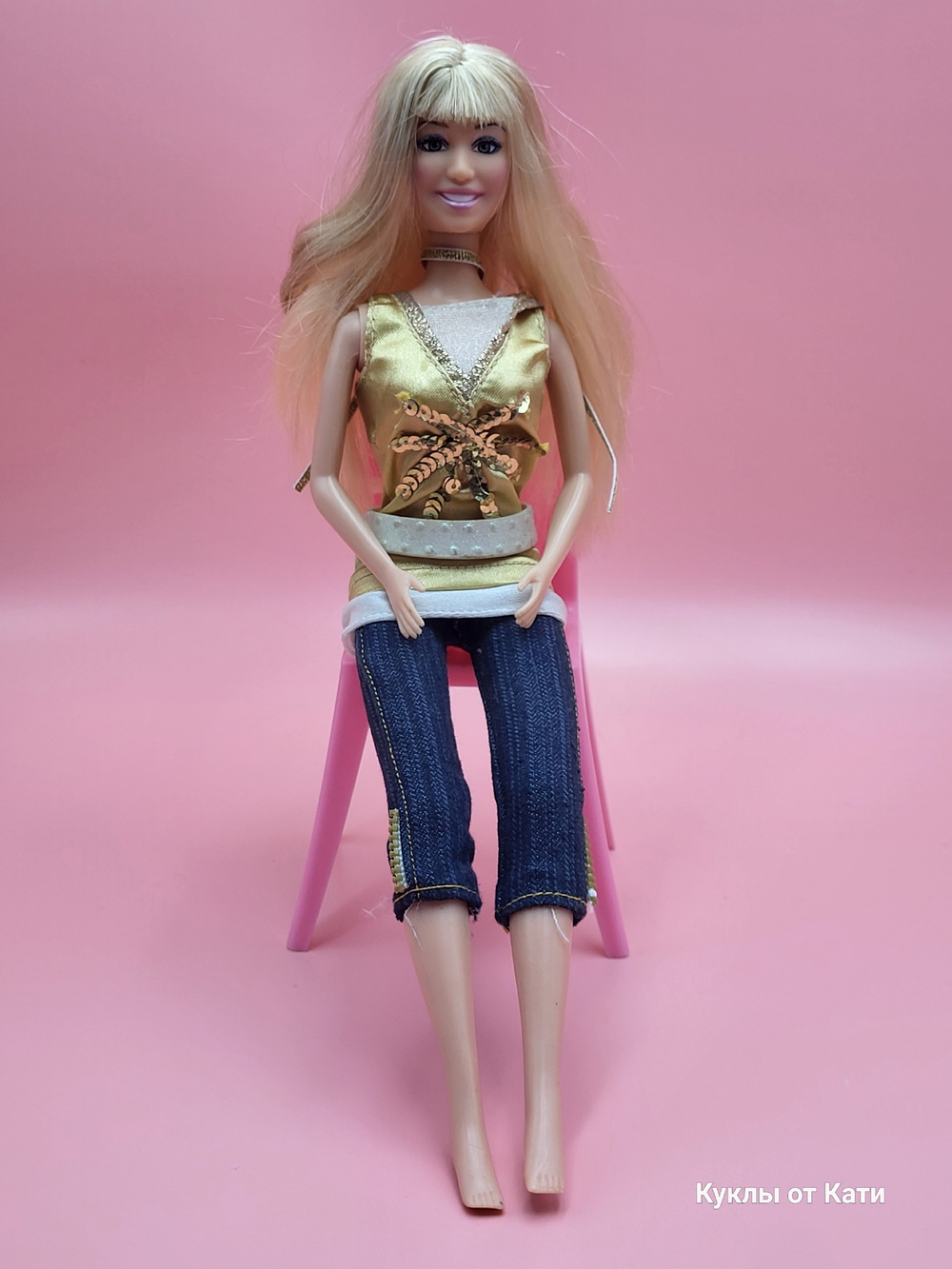 Кукла Барби Jakks Pacific-Hannah Montana 2000х винтаж 1711