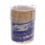 Зубочистки 350шт «Гжель» в пластиковой банке