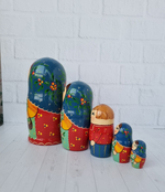 Матрешка "с курочкой" традиция 5мест