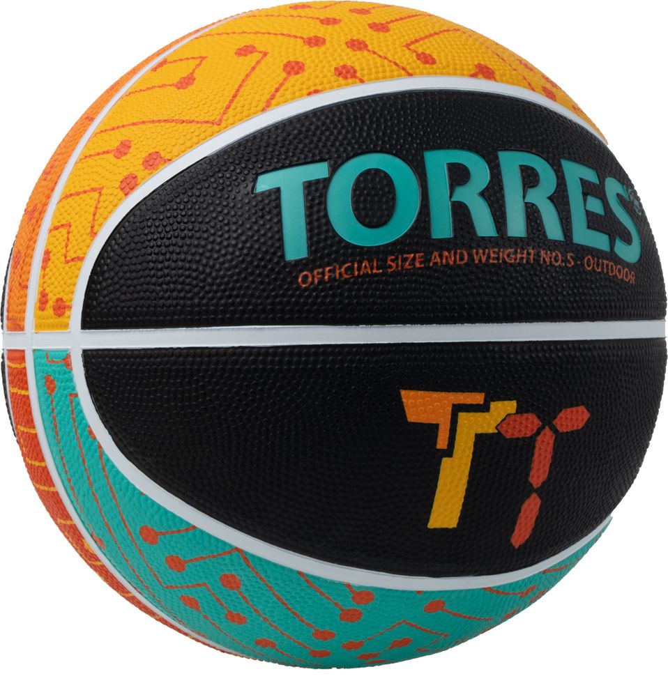 Мяч баскетбольный TORRES TТ B023155, размер 5