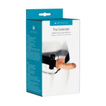 Телесный полый вибрострапон The Extender Hollow Vibrating Strap-On - 15 см. (Цвет: телесный)