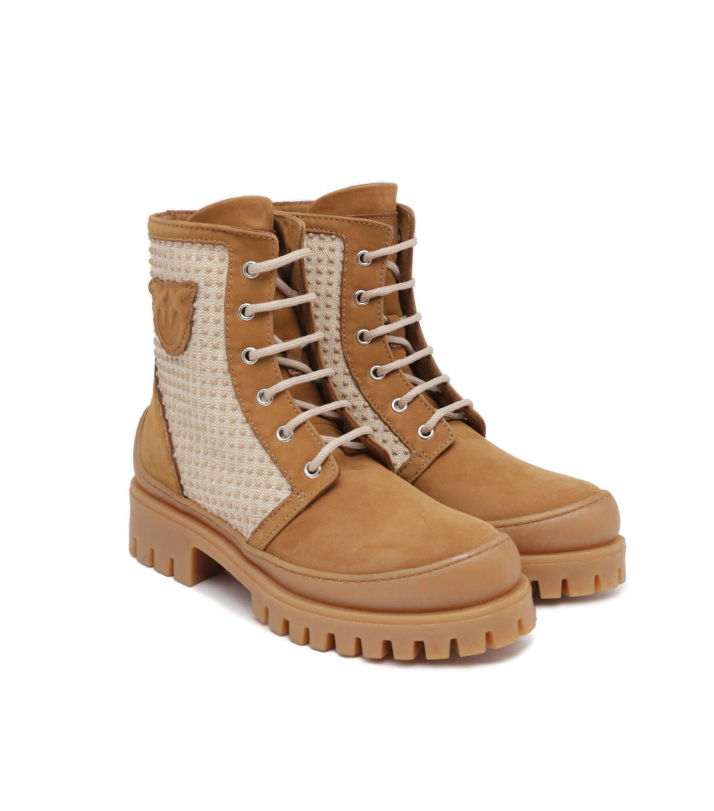 Кожаные ботильоны salvia Pinko - светло-коричневый(1H213K A078)