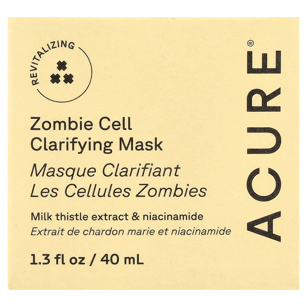 ACURE, Zombie Cell, очищающая маска для лица, 40 мл (1,3 жидк. унции)