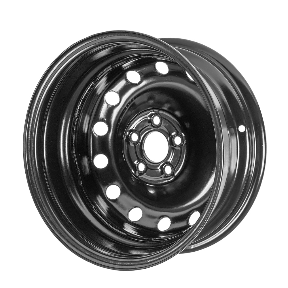 Диск штампованный R15 6J 5x100/57.1 ET38 GANZ Black GRN15062
