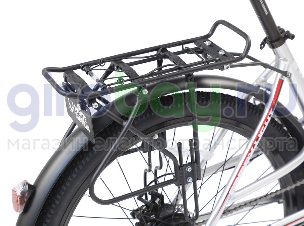 Электровелосипед WHITE SIBERIA CAMRY LIGHT 36V/11A 500W Snegir (Синий) фото 23 фото №24