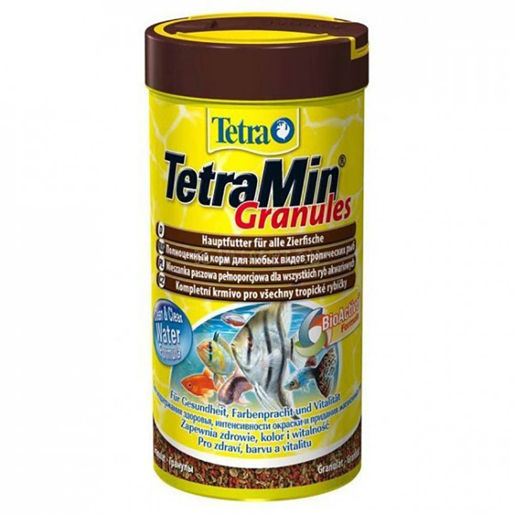 TetraMin Granules - основной корм для рыб (гранулы)